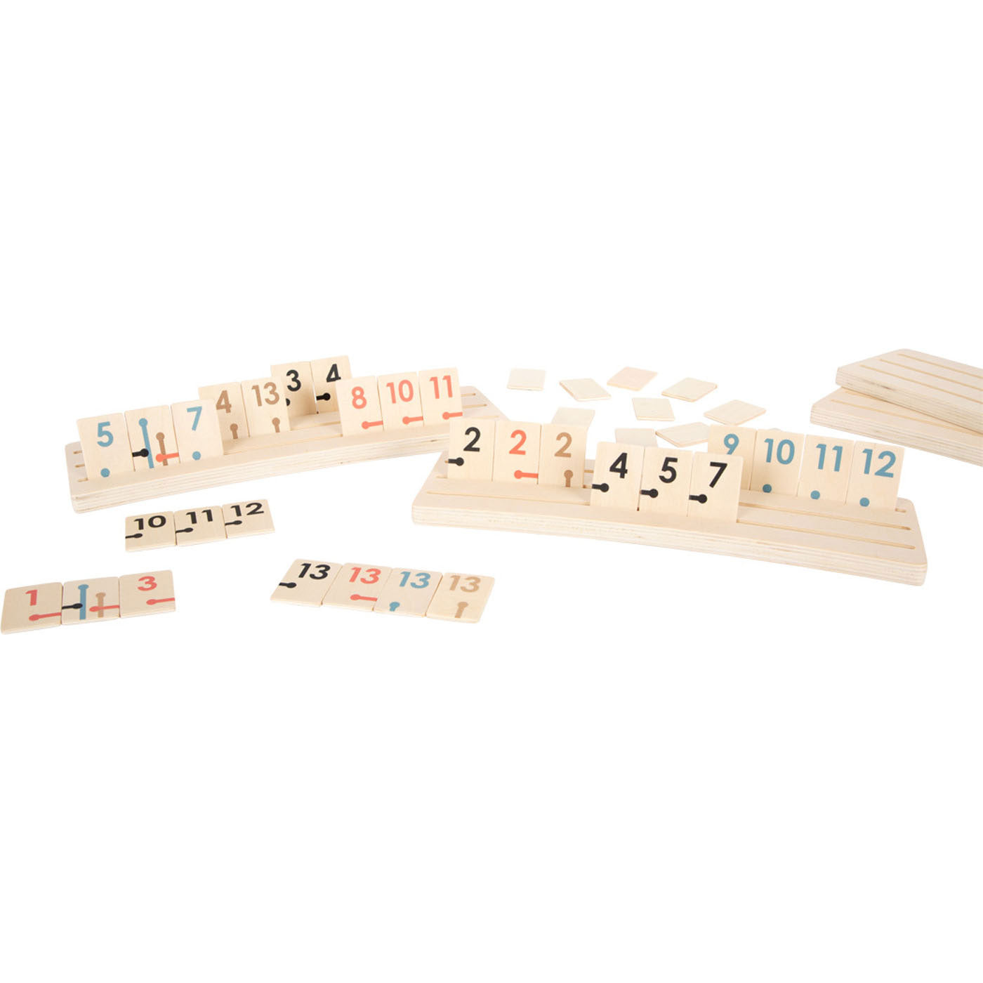 Small Foot - houten rummy spel