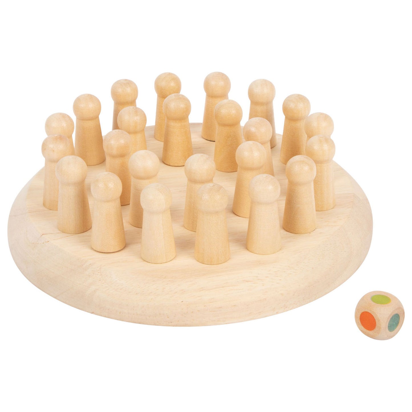Small Foot - houten kleuren memo spel