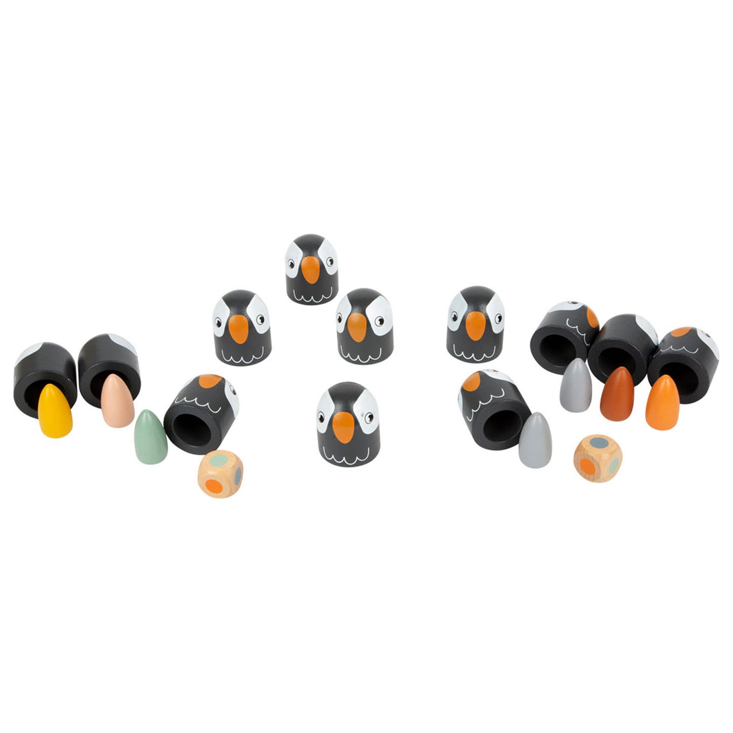 Small Foot - houten memospel pinguin, 26dlg.