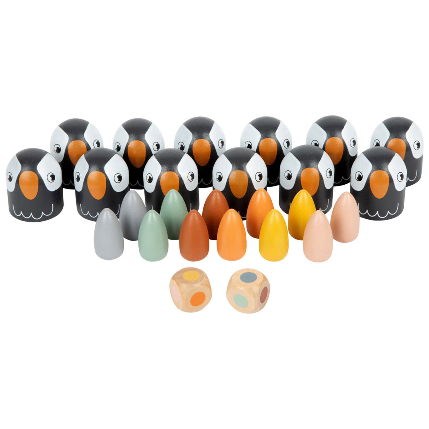 Small Foot - houten memospel pinguin, 26dlg.