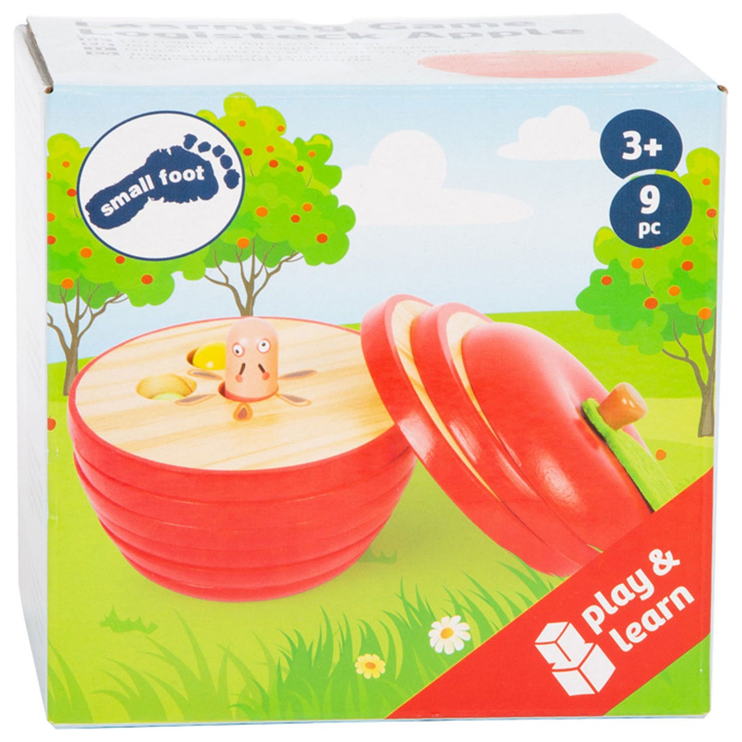 Small Foot - houten stapelspel appel