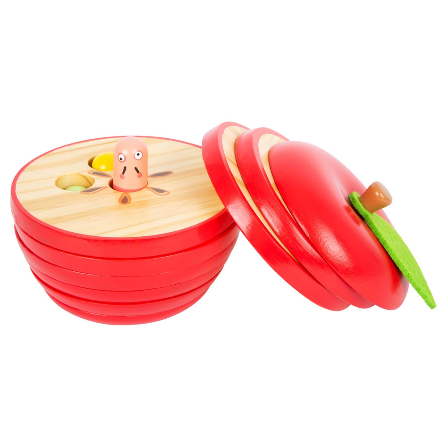 Small Foot - houten stapelspel appel