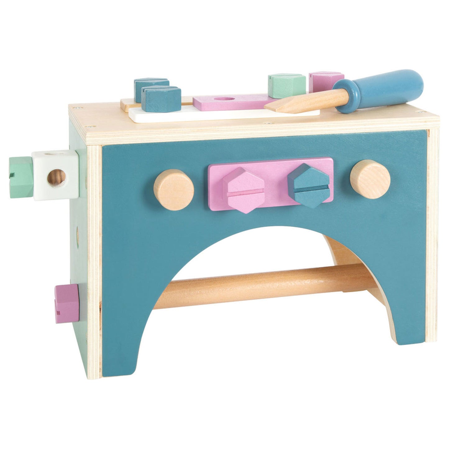 Small Foot - houten gereedschapskist nordic 2in1, 28dlg.