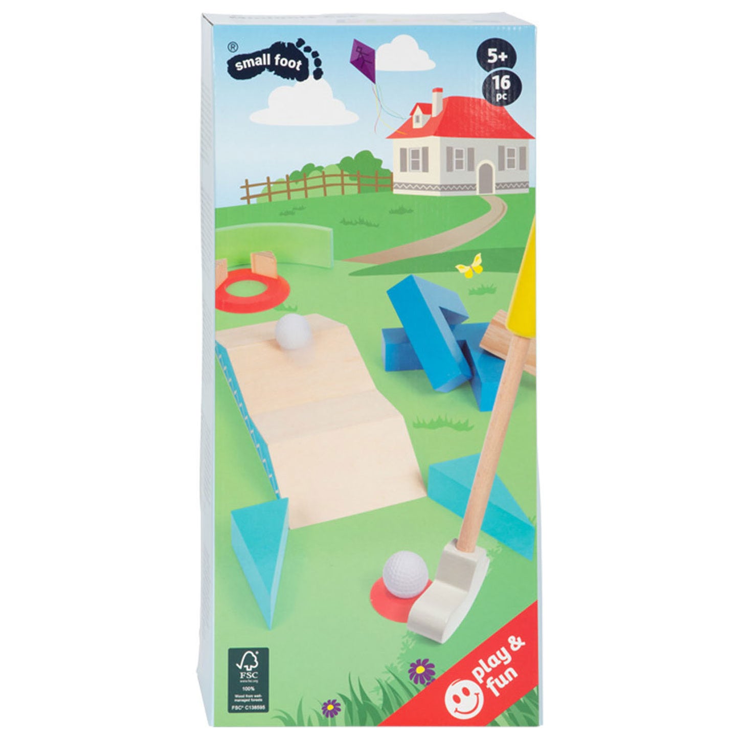 Small Foot - minigolf set active