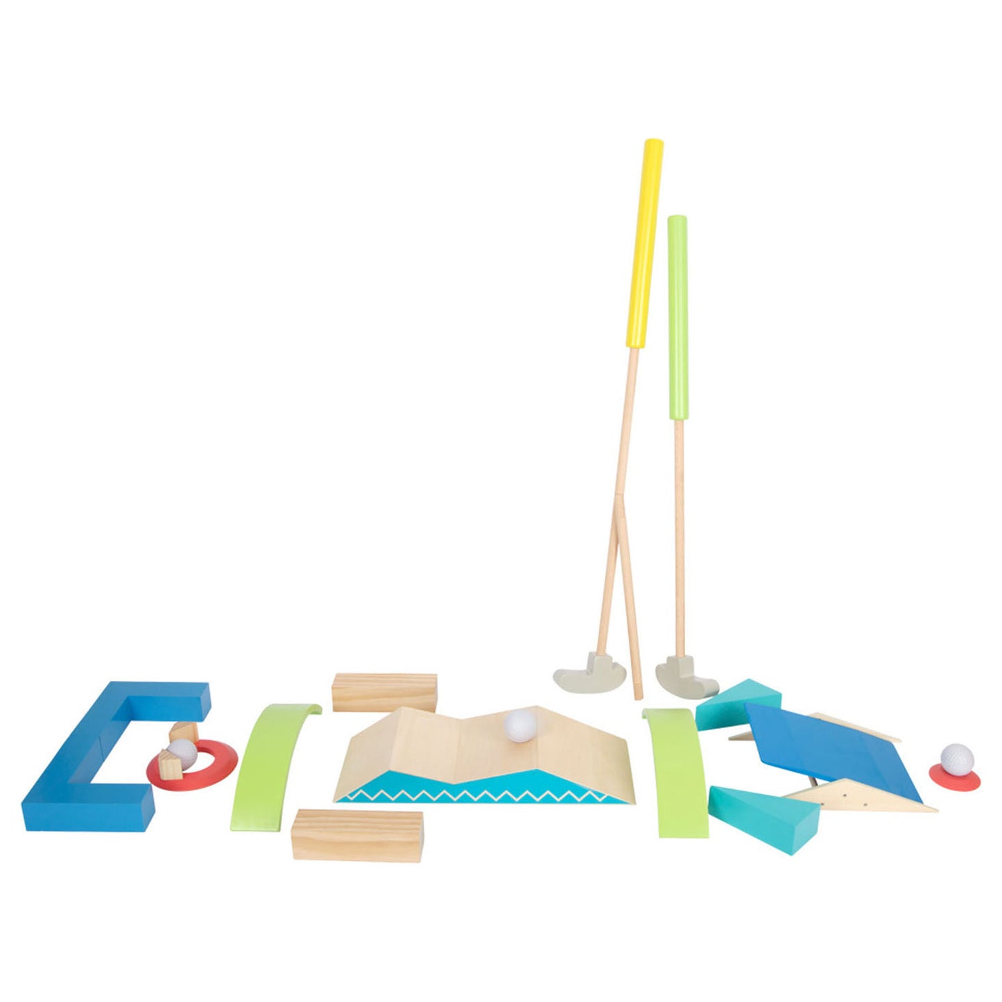 Small Foot - houten mini golf, 20dlg.