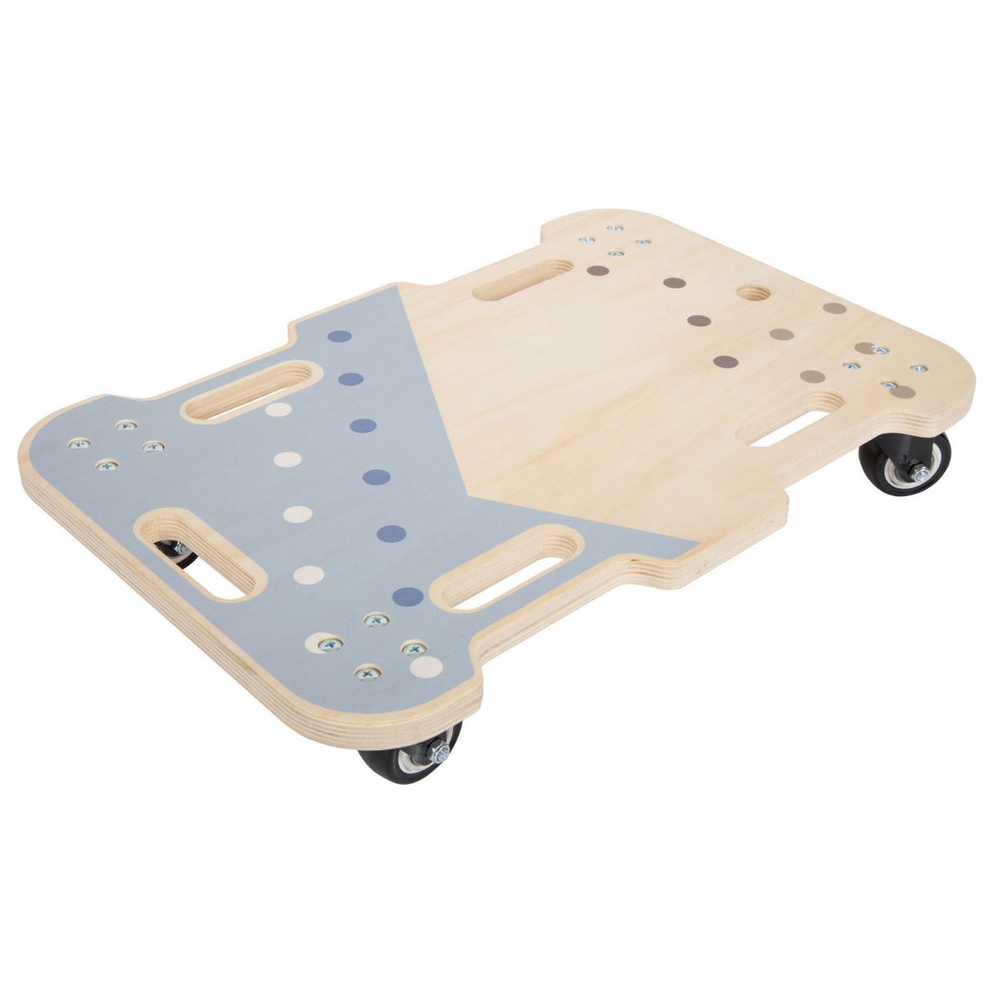 Small Foot - houten rollerbord blauw