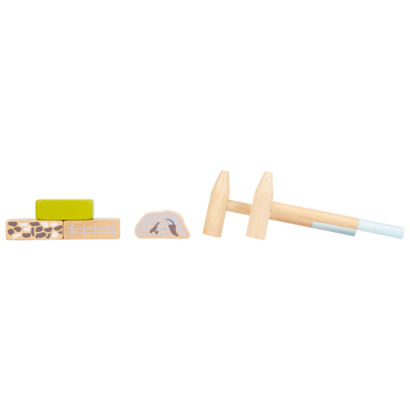 Small Foot - houten wiebel muur spel
