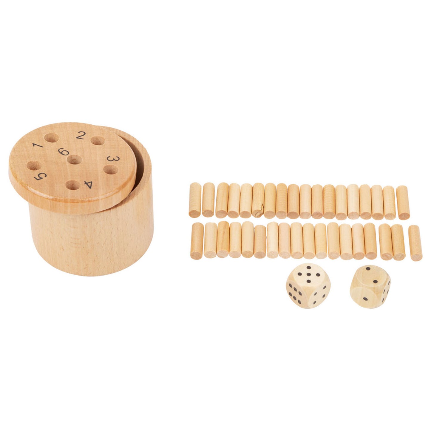 Small Foot - dobbelspel super six dice