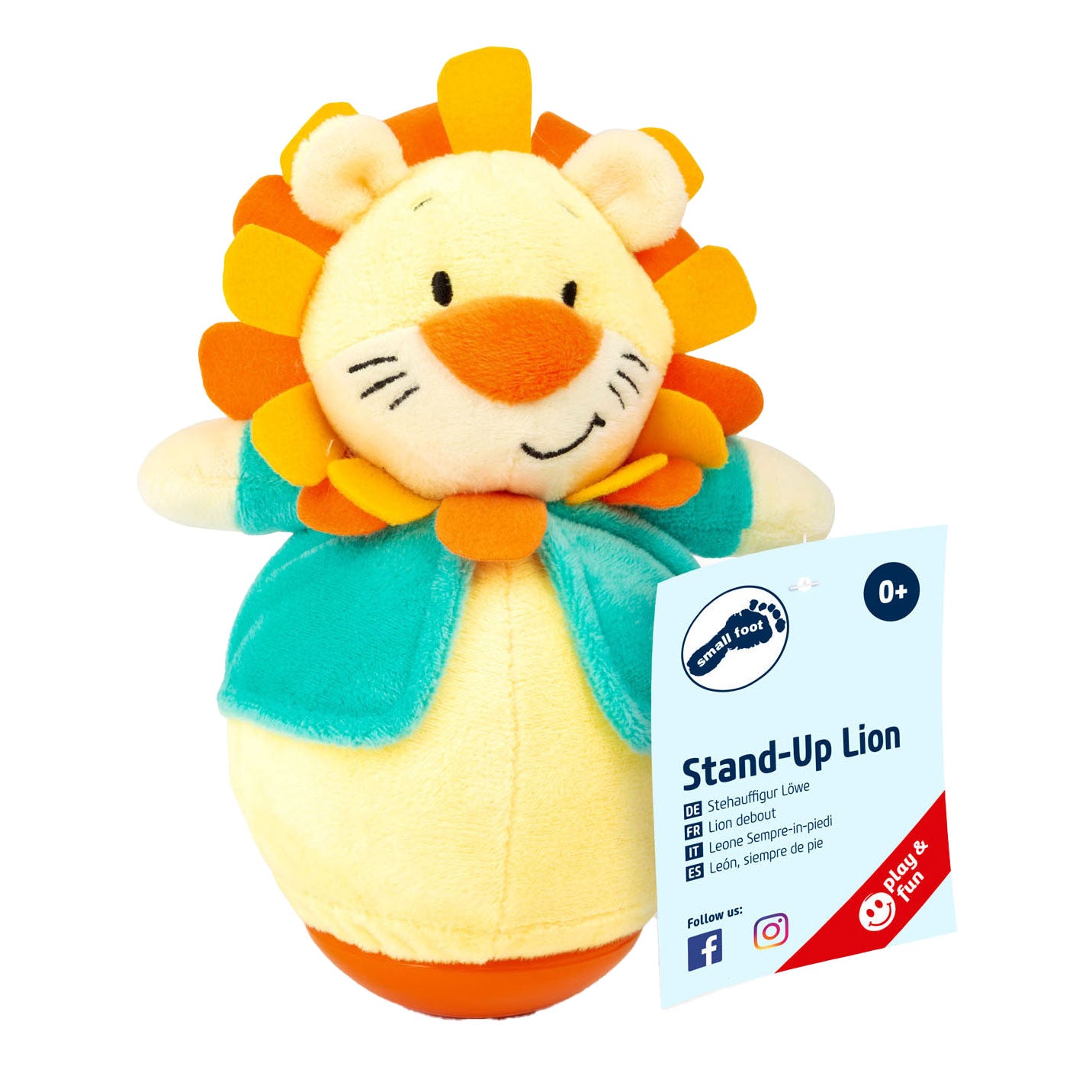 Small Foot - tuimelaar leeuw pluche