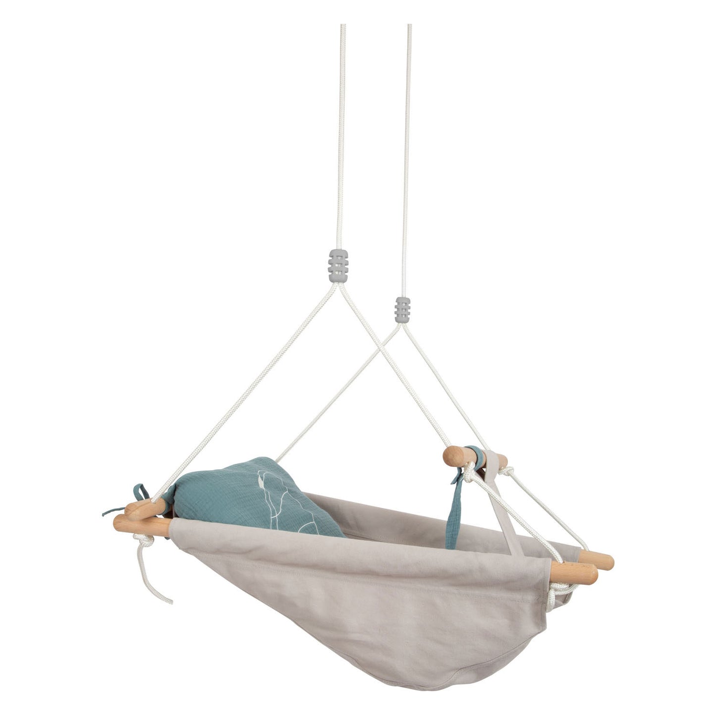 Small Foot - houten babyschommel zeekust