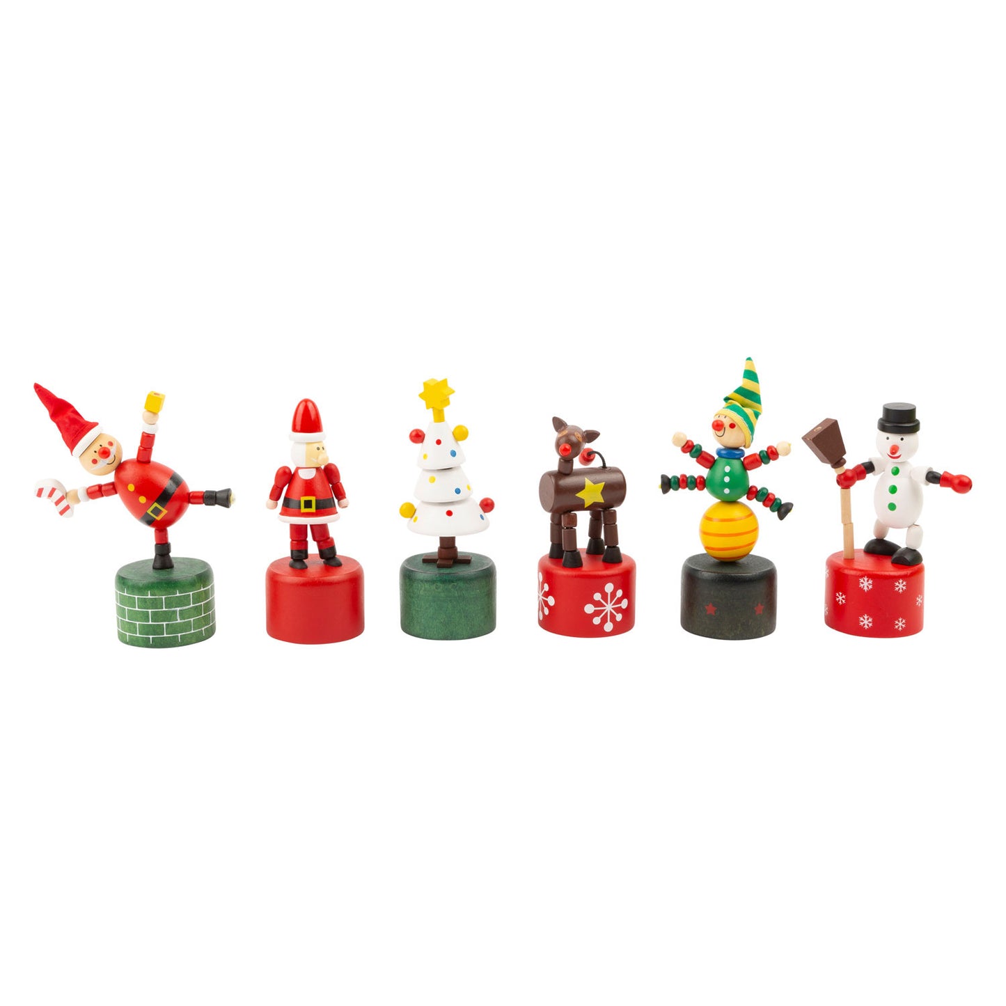 Small Foot - houten drukfiguur kerst