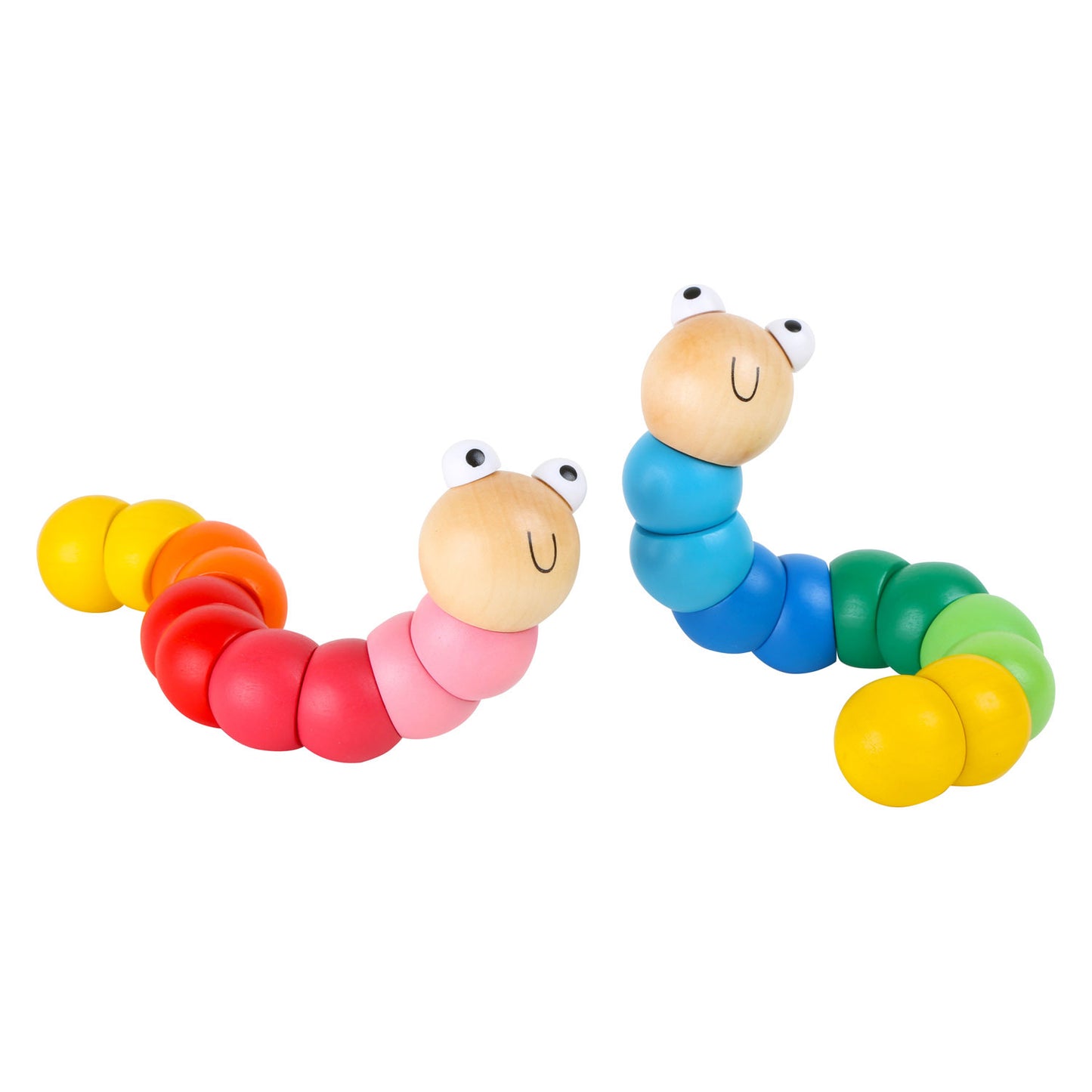Small Foot - houten rups motoriek