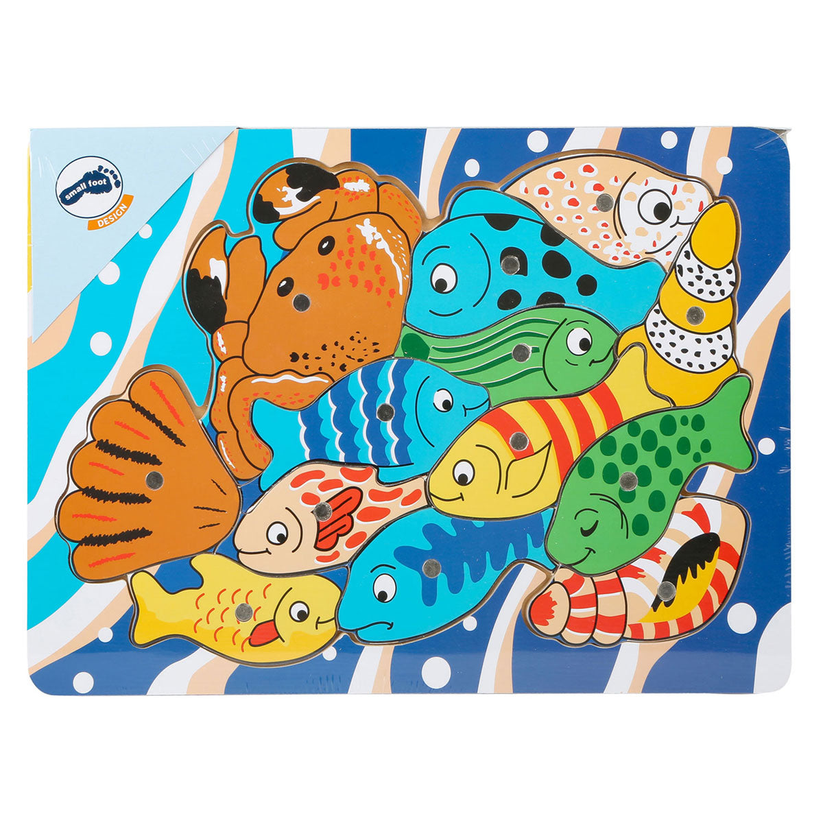 Small Foot - houten vishengelspel puzzel