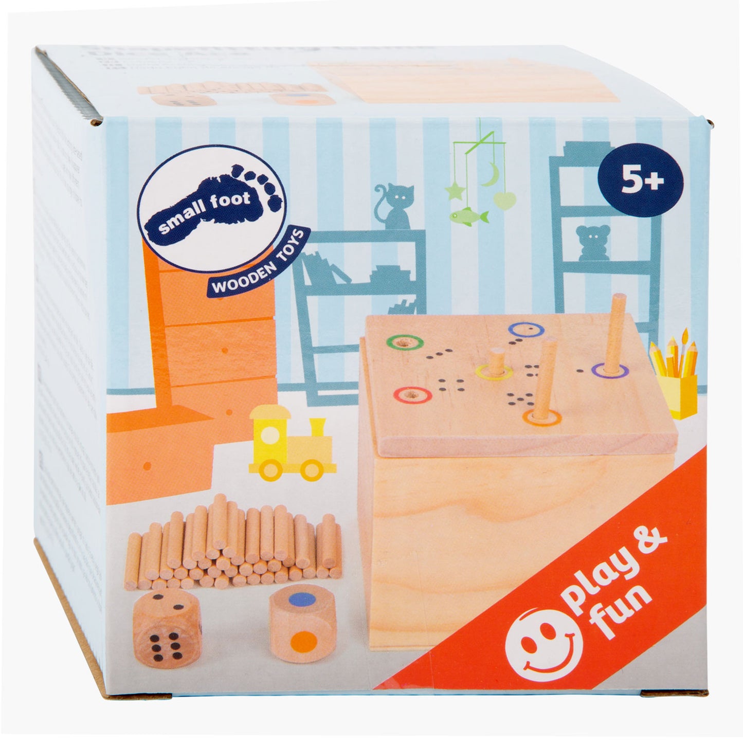 Small Foot - dobbelspel in a box 6 out