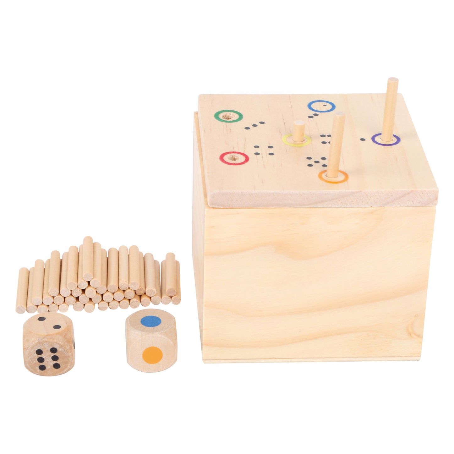 Small Foot - dobbelspel in a box 6 out