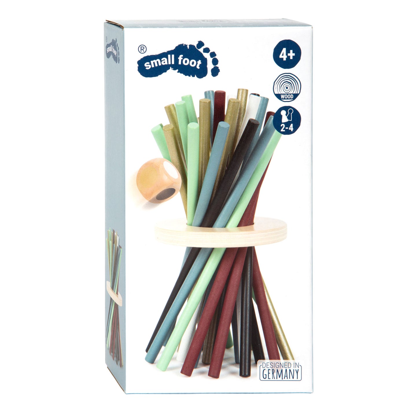 Small Foot - houten mikado verticaal spel gouden editie