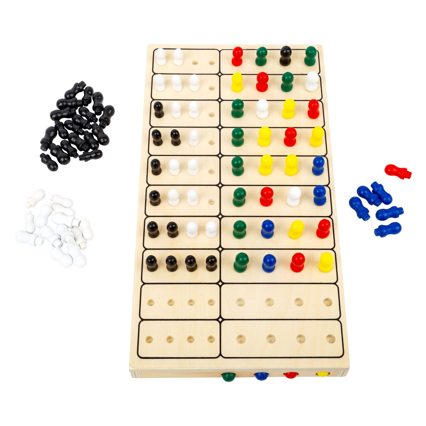 Small Foot - geheime code houten bordspel