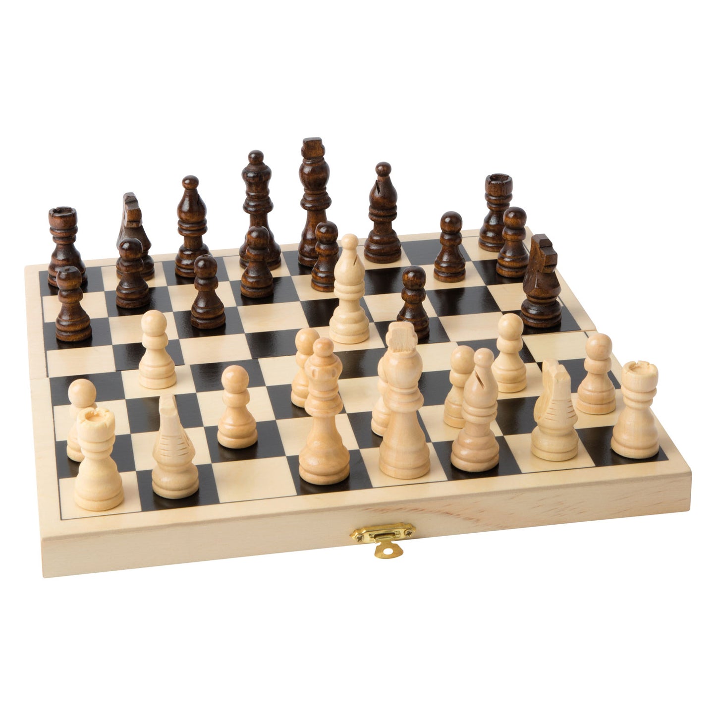 Small Foot - houten schaakspel