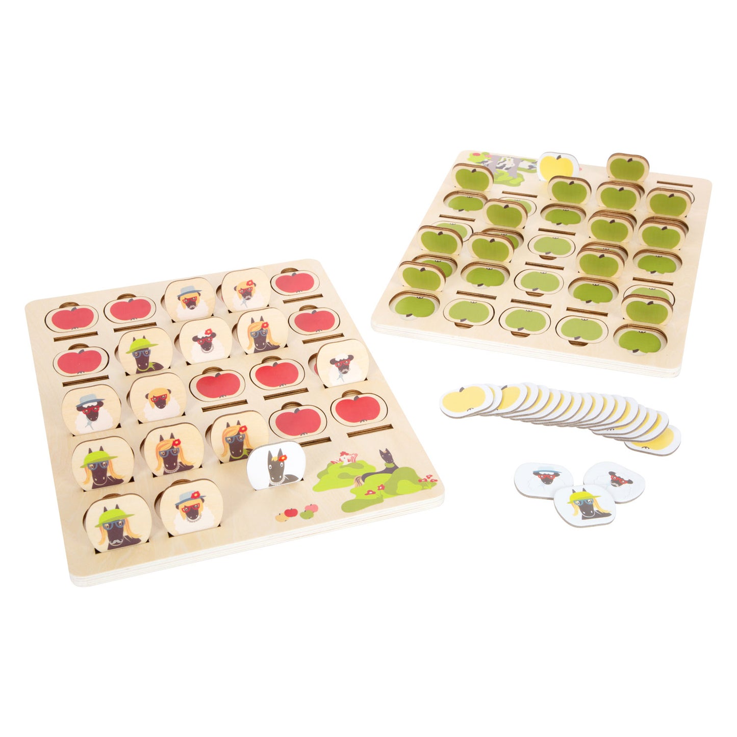 Small Foot - houten bordspel raad eens wie