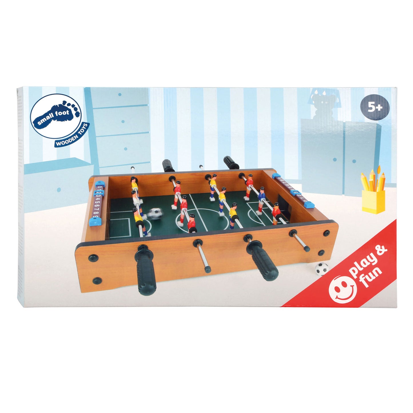 Small Foot - houten tafelvoetbal klein