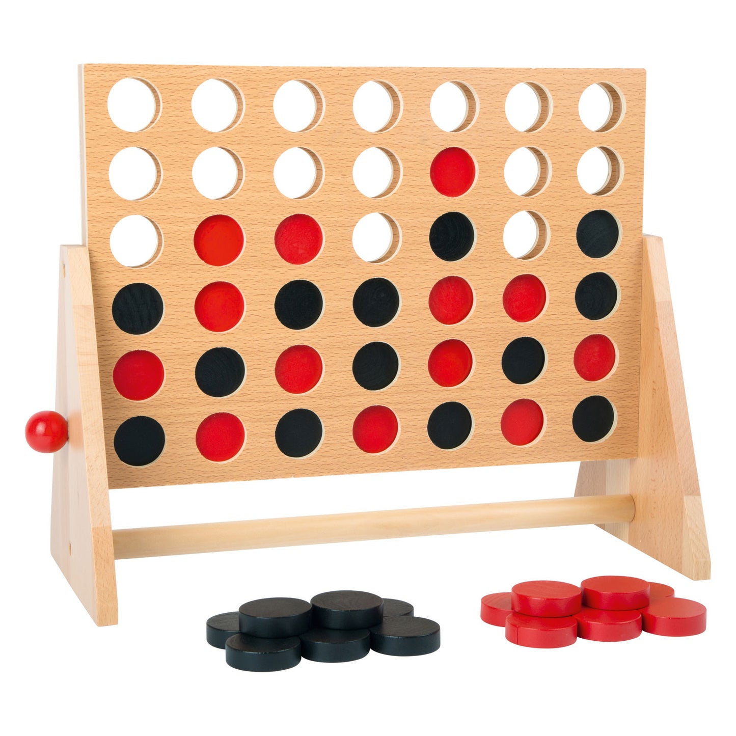 Small Foot - houten spel 4 op een lijn