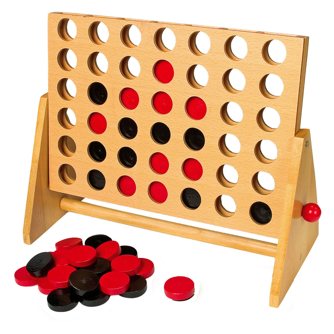 Small Foot - houten spel 4 op een lijn