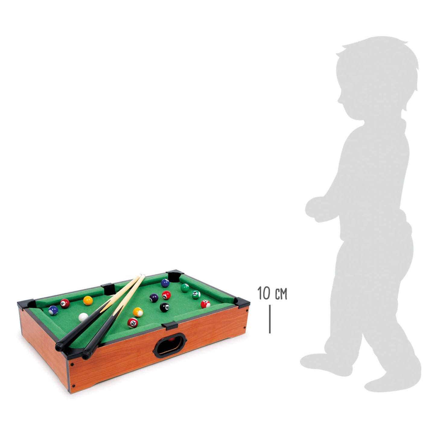 Small Foot - houten mini tafelbiljart klein