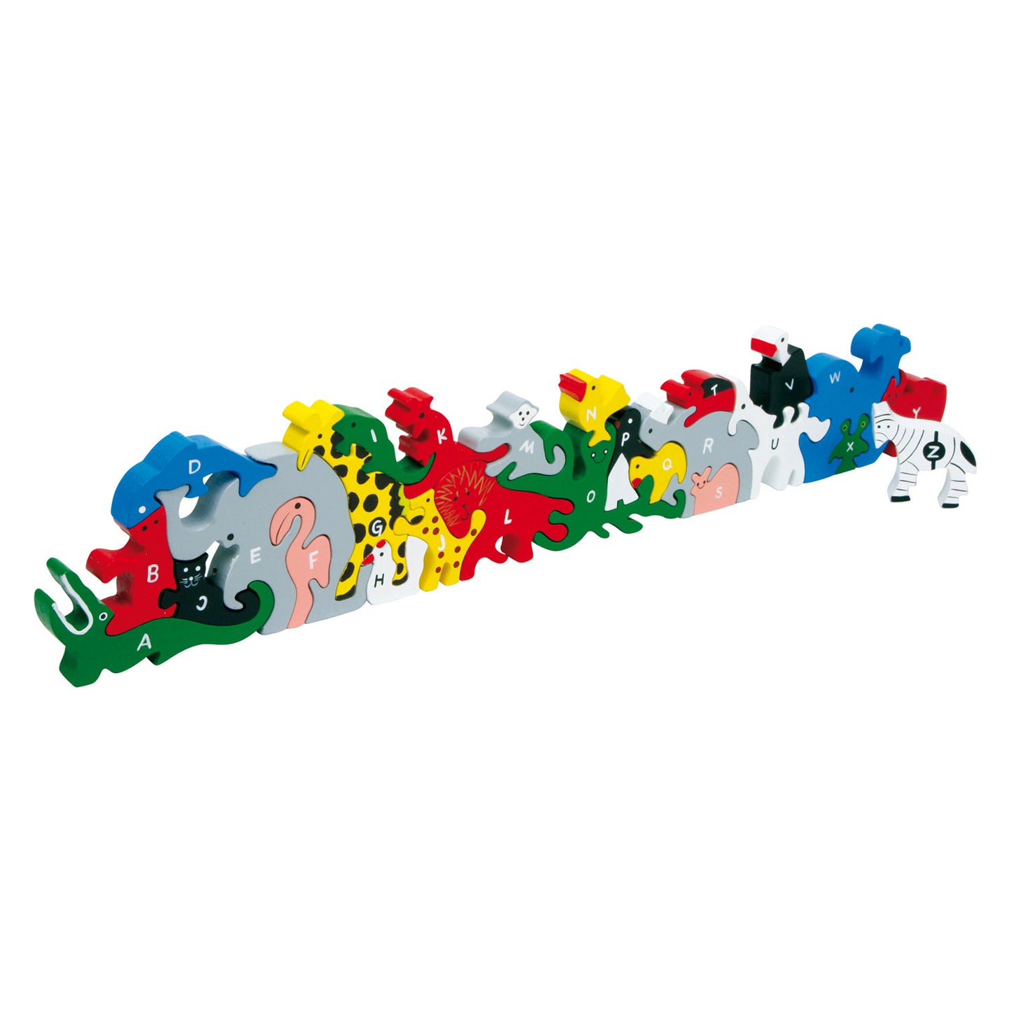 Small Foot - dieren letters en cijfers balansspel, 26dlg.