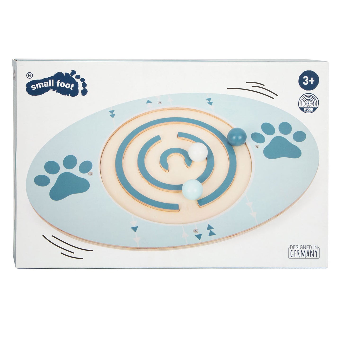 Small Foot - houten balansbord sky paw, 3dlg.