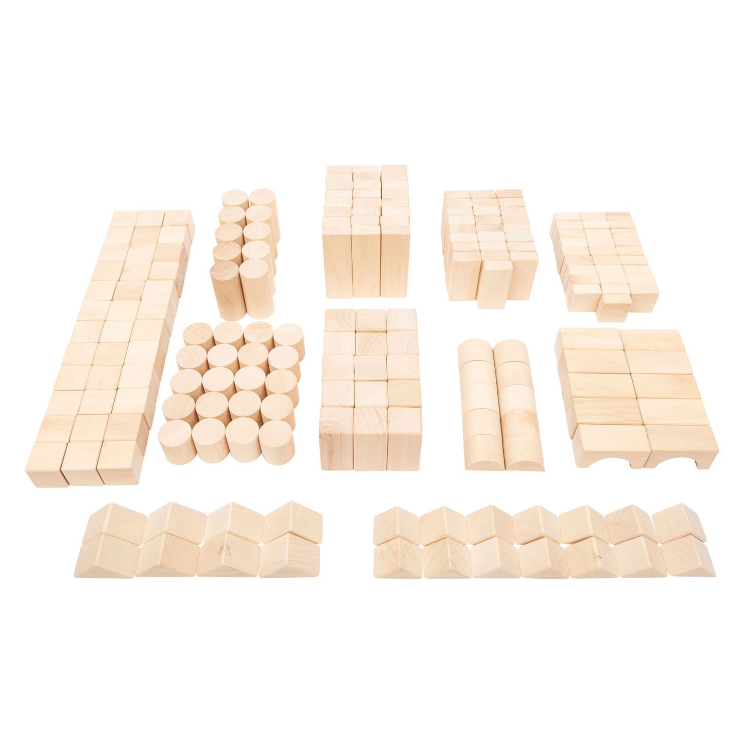 Small Foot - houten bouwblokken natuurlijk, 200dlg.