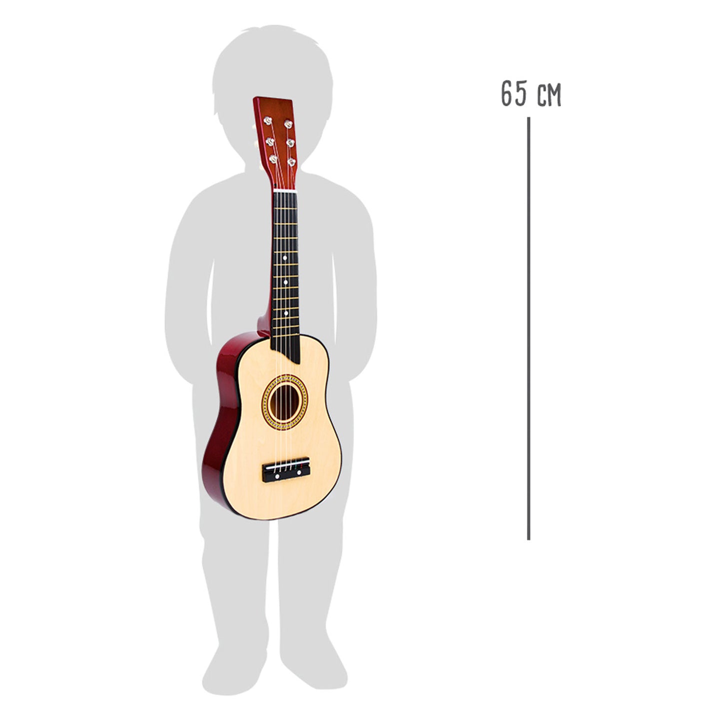Small Foot - houten gitaar klassiek, 65cm