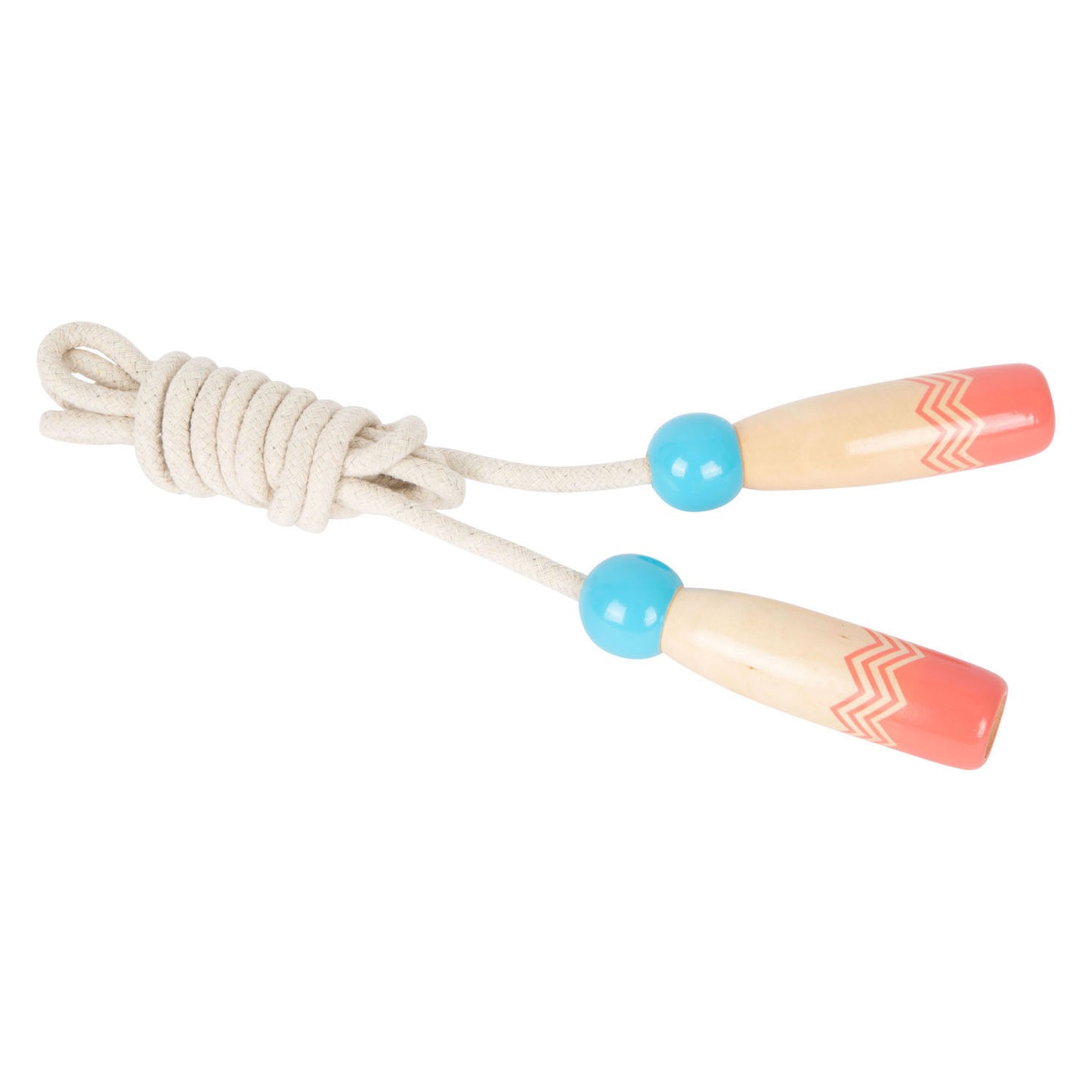 Small Foot - houten springtouw met patroon, set van 2