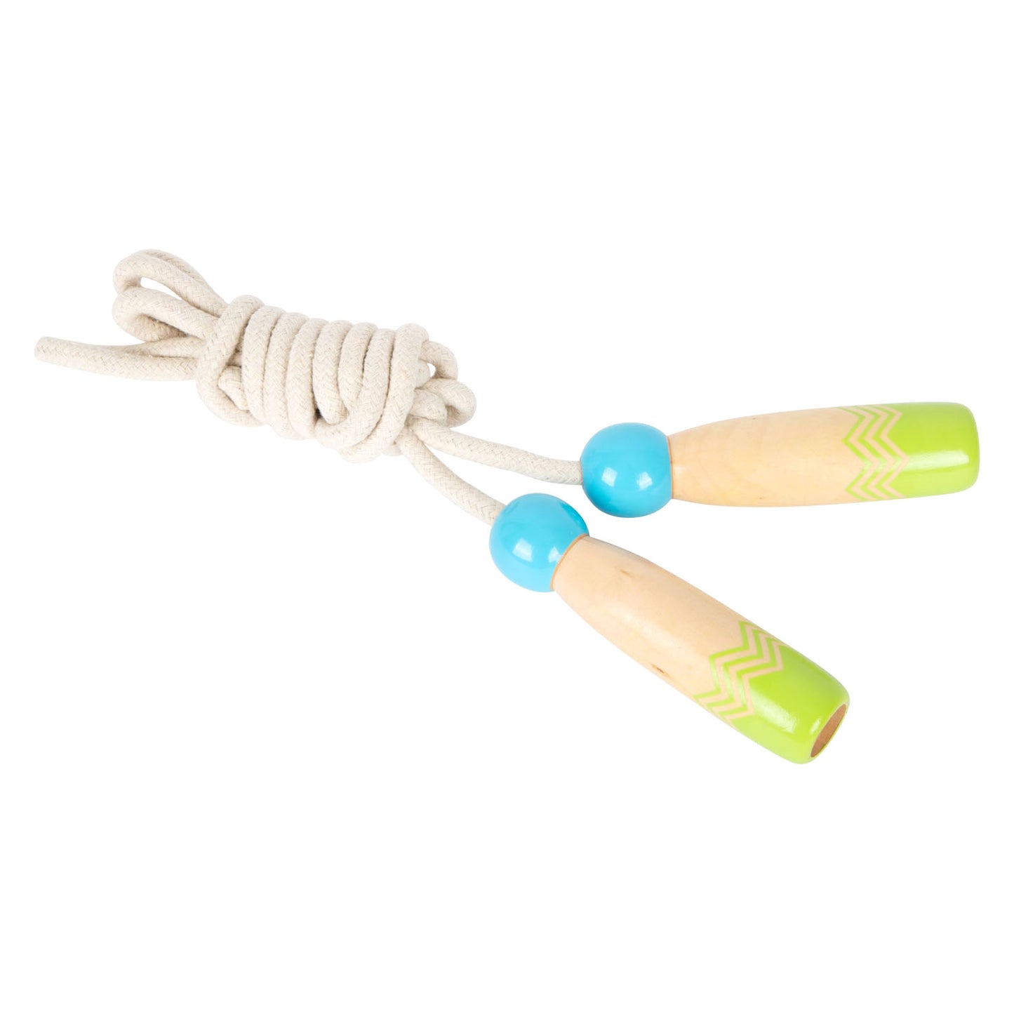Small Foot - houten springtouw met patroon, set van 2
