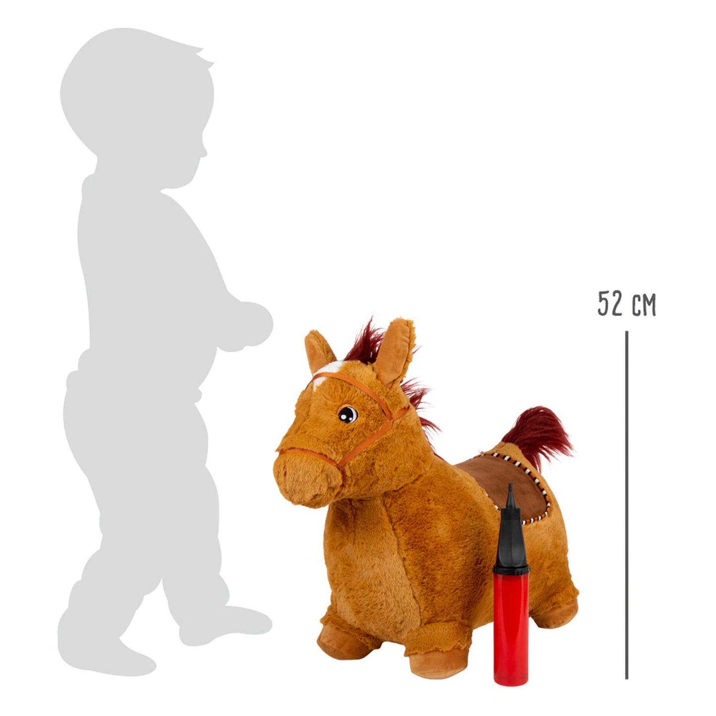 Small Foot - skippypaard paard pluche