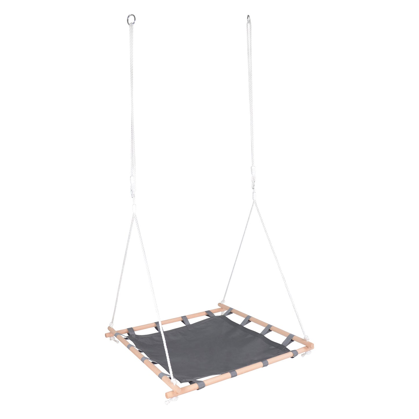 Small Foot - nestschommel met houten frame, 100x100cm