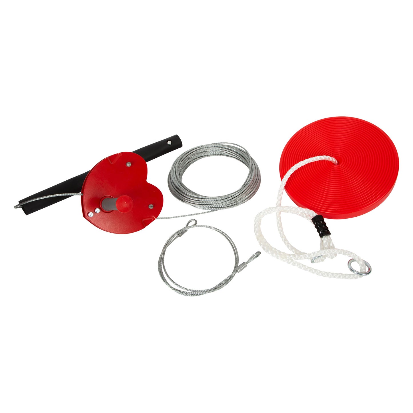 Small Foot - kabelbaan met schommelschijf set