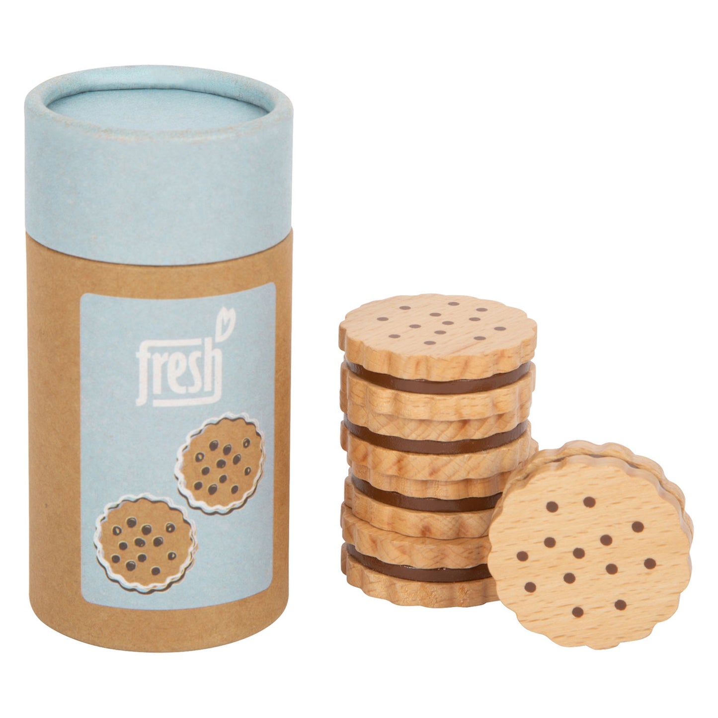 Small Foot - houten dubbel koekjes, 5dlg.
