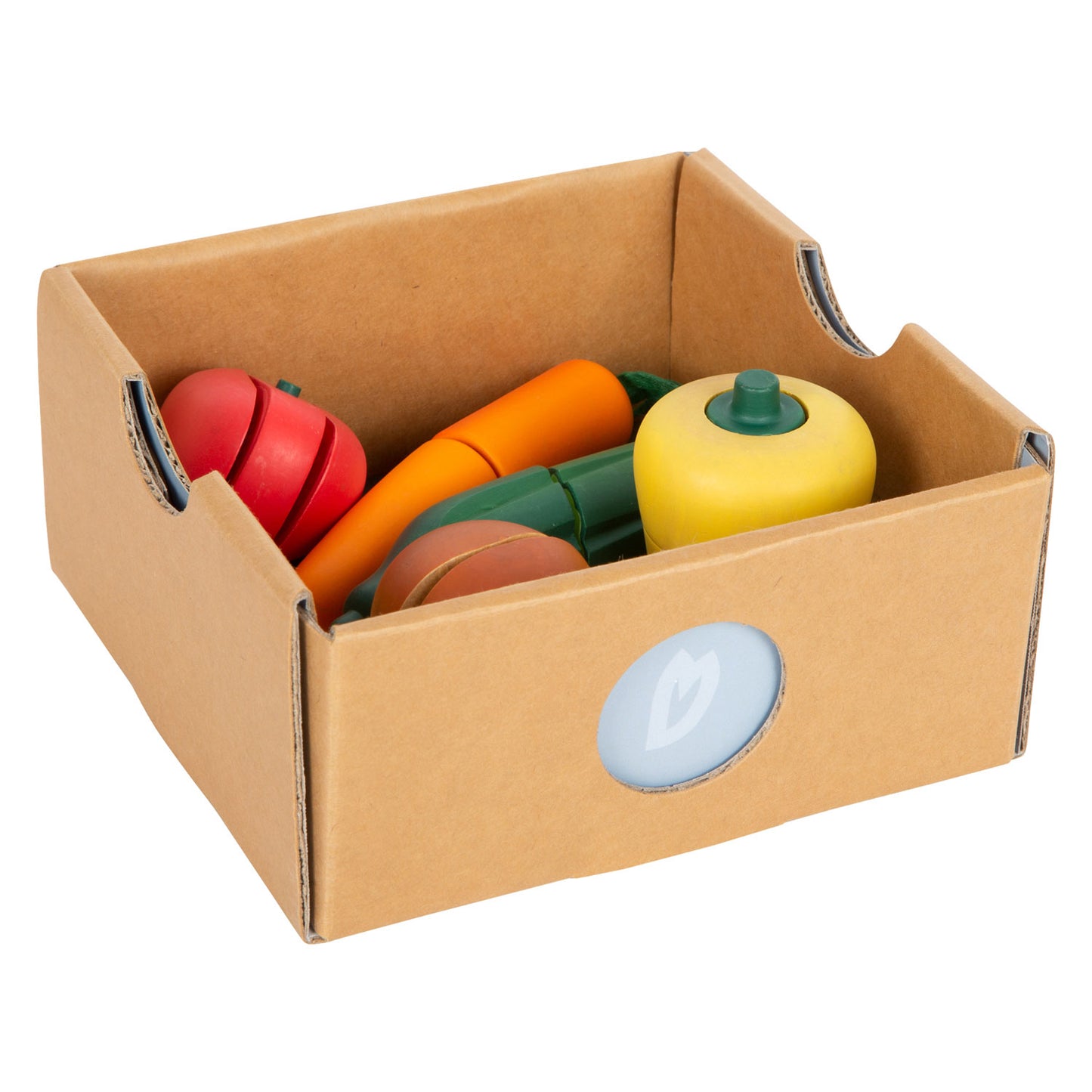 Small Foot - houten snij- en speeleten groenten set, 13dlg.