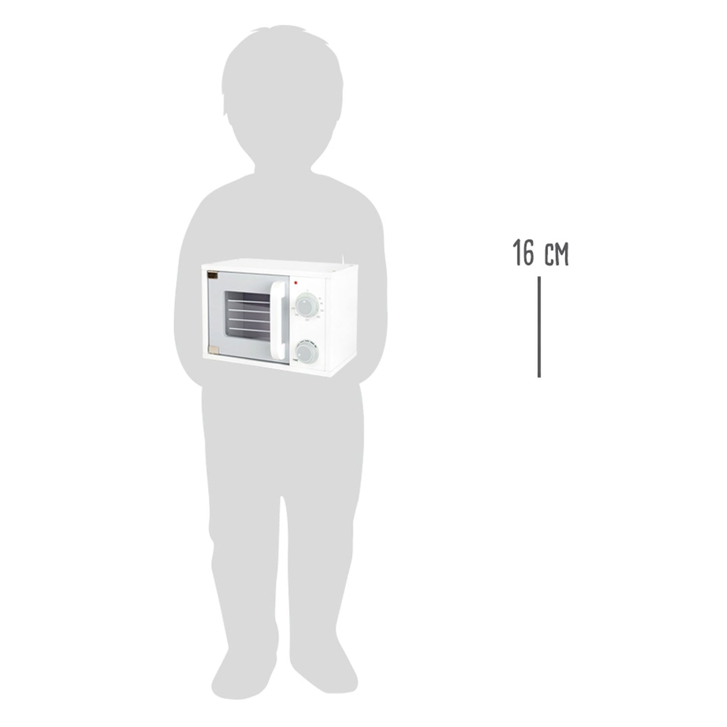 Small Foot - houten magnetron