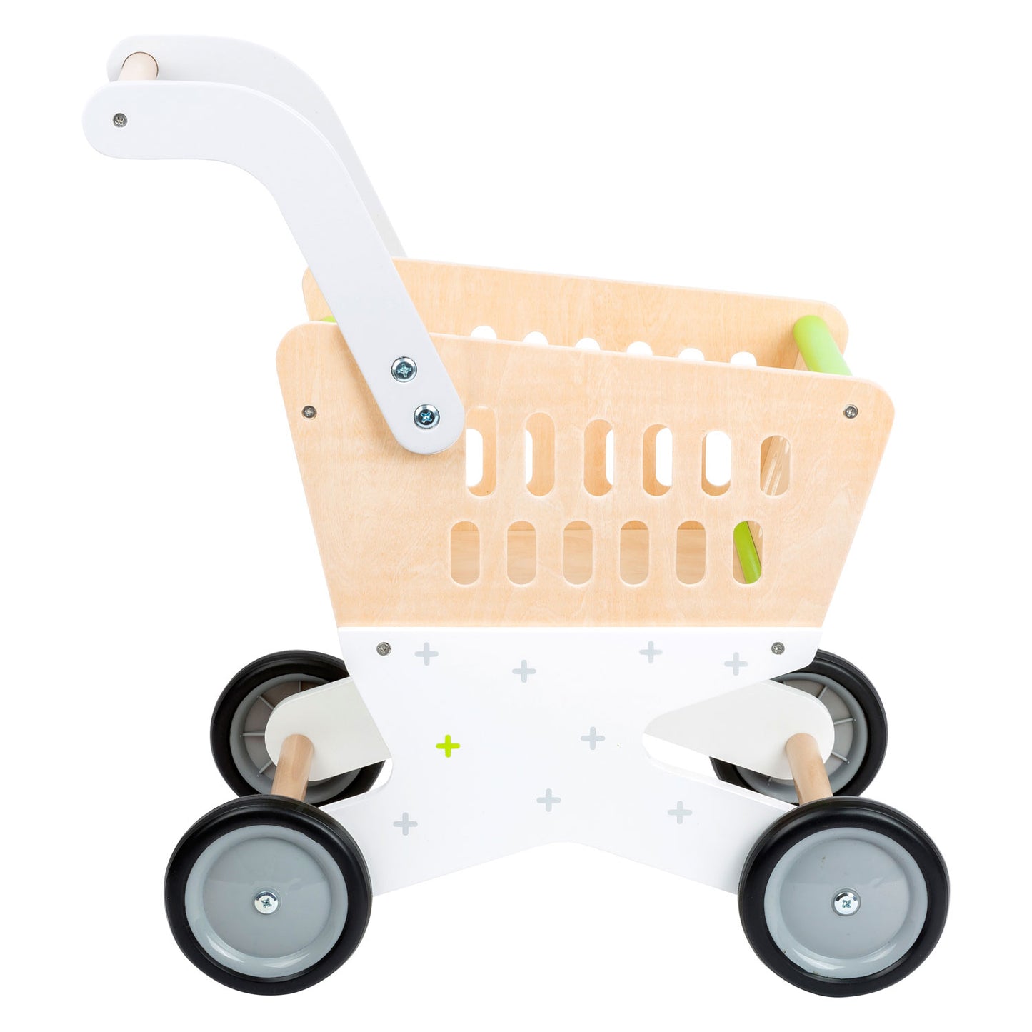 Small Foot - houten winkelwagen supermarkt