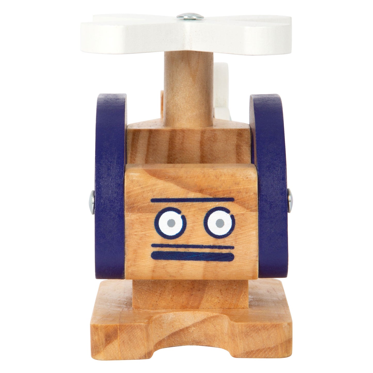 Small Foot - houten helikopter blauw