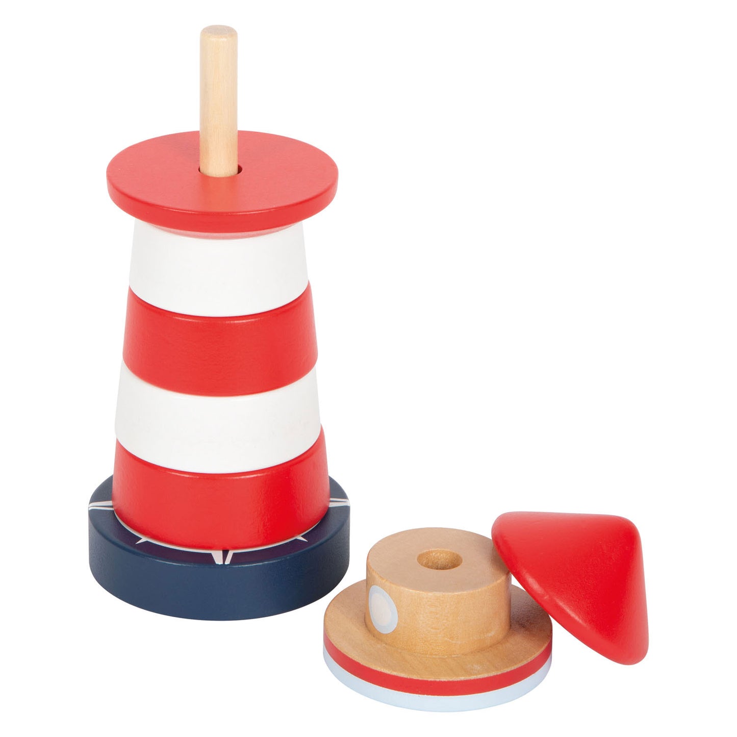 Small Foot - stapeltoren vuurtoren grote oceaan, 8dlg.