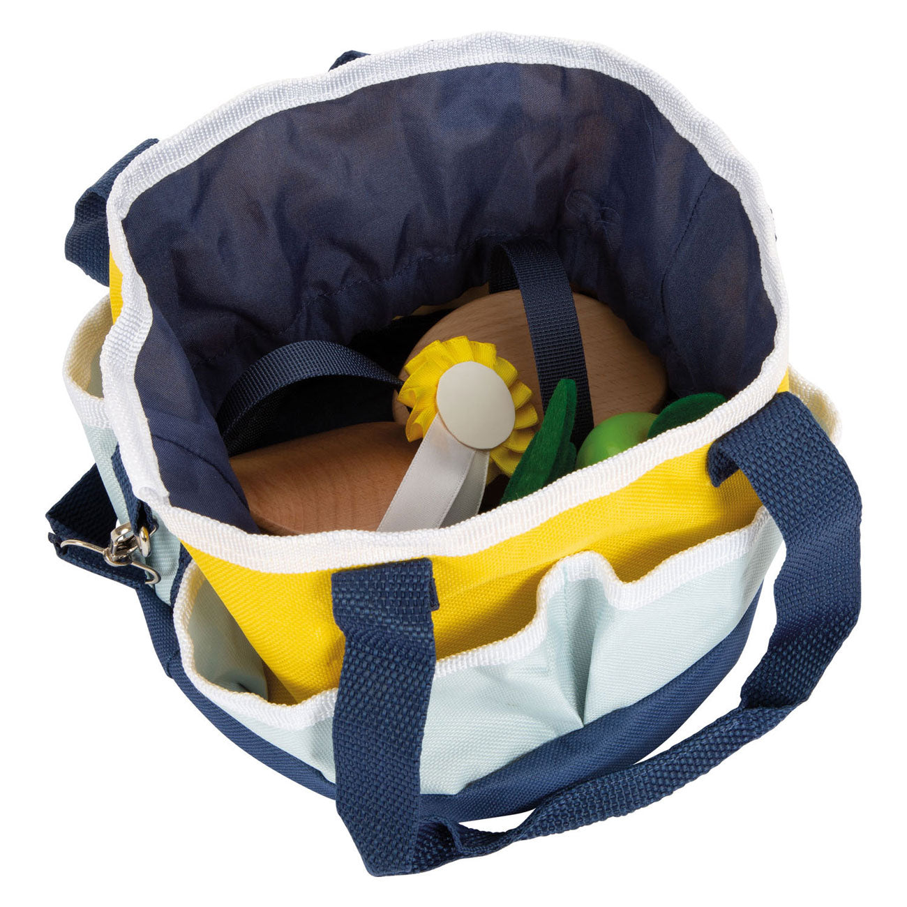 Small Foot - houten paardenverzorgingsset met tas, 8dlg.