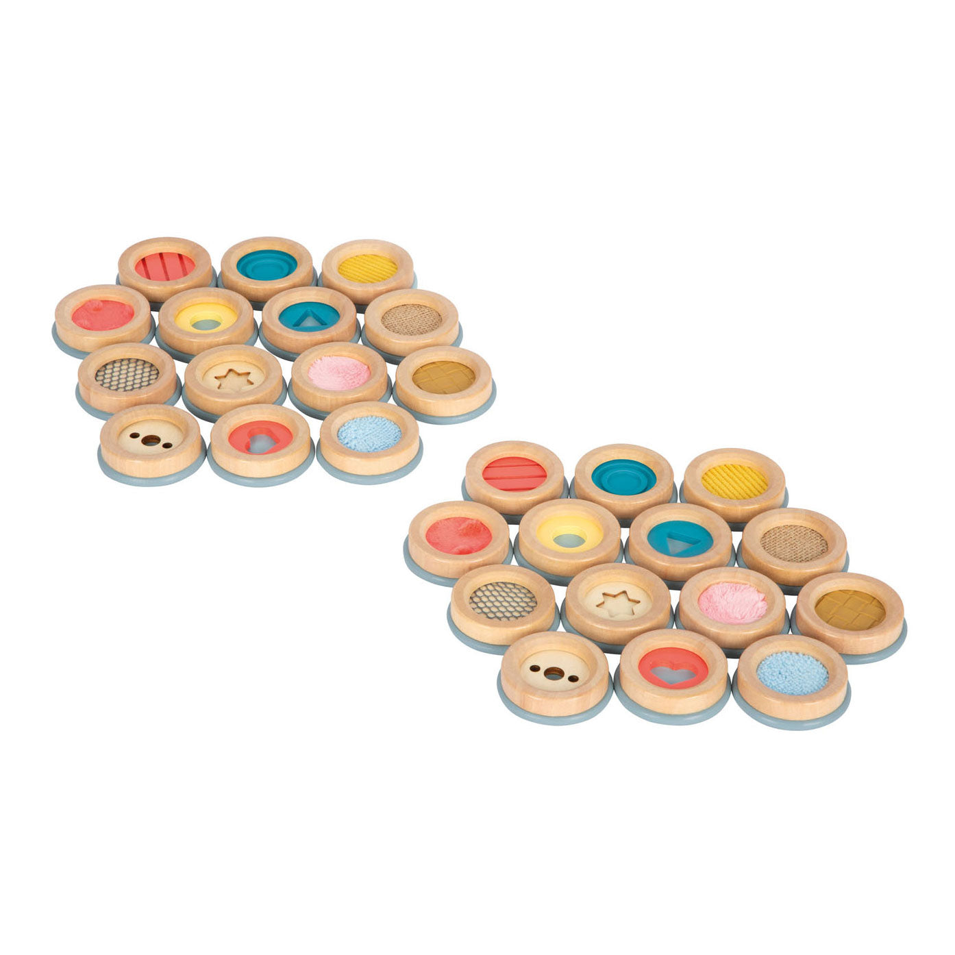 Small Foot - sensorisch houten geheugenspel sensory