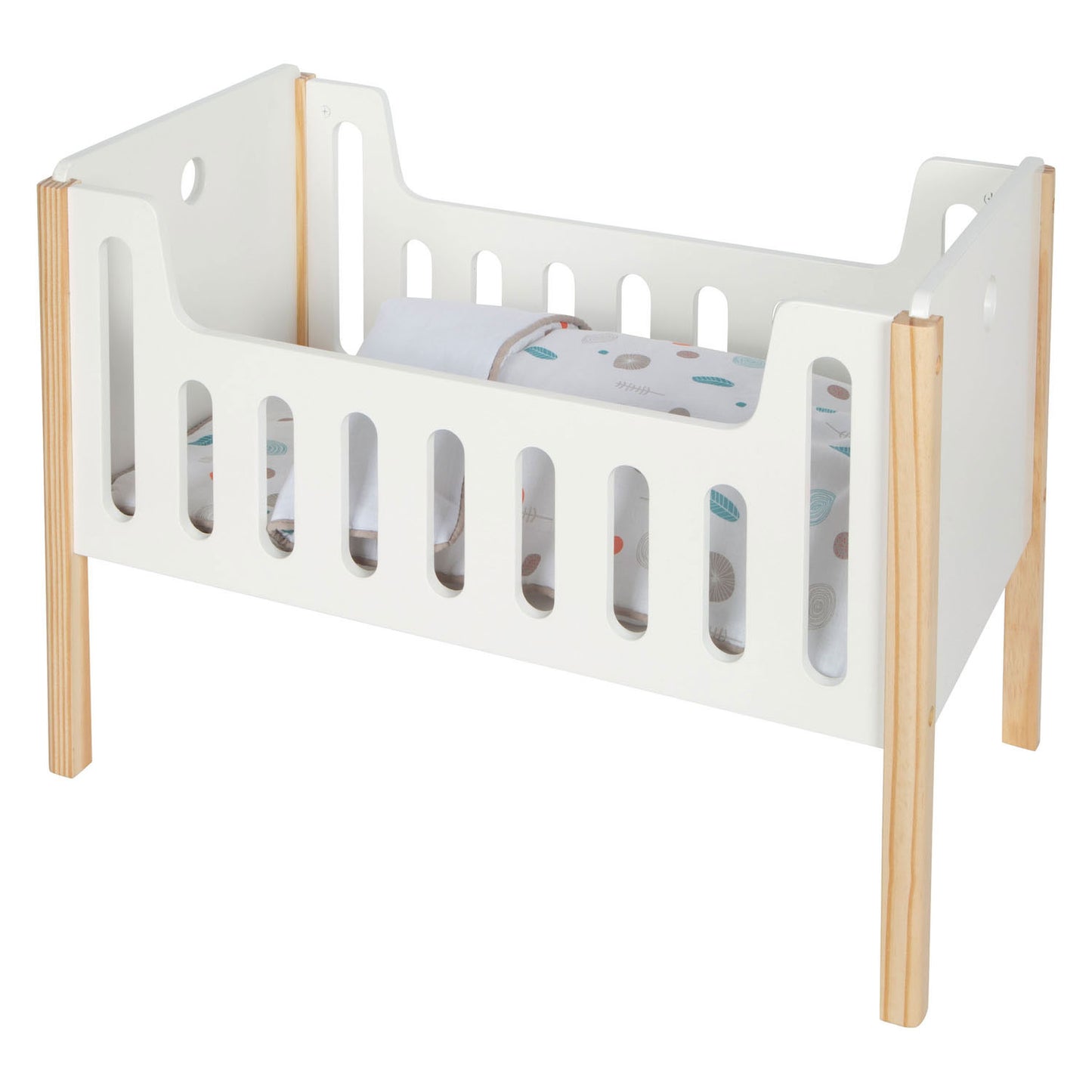 Small Foot - houten poppenbedje little button