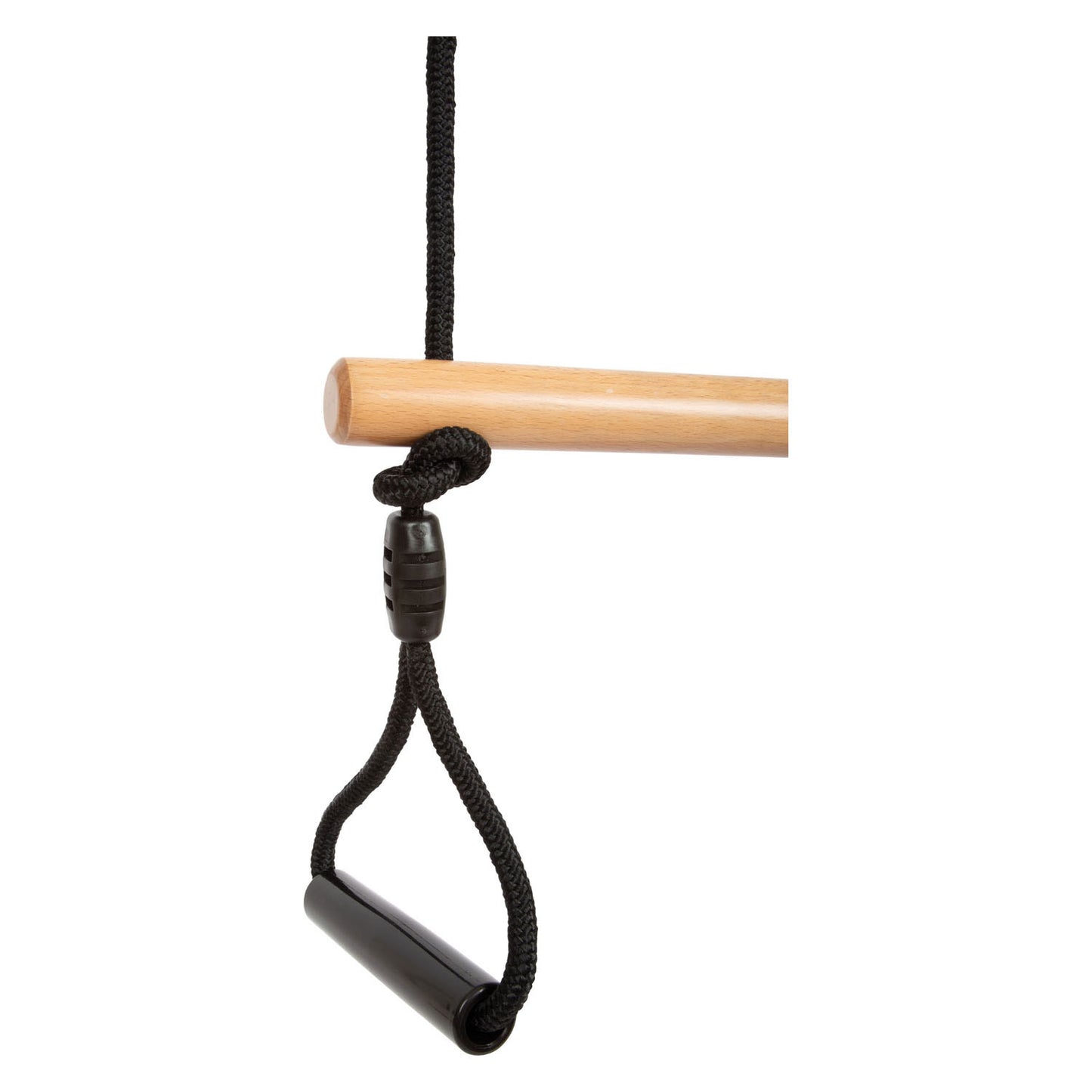 Small Foot - houten trapezeschommel met gymnastiekringen black line