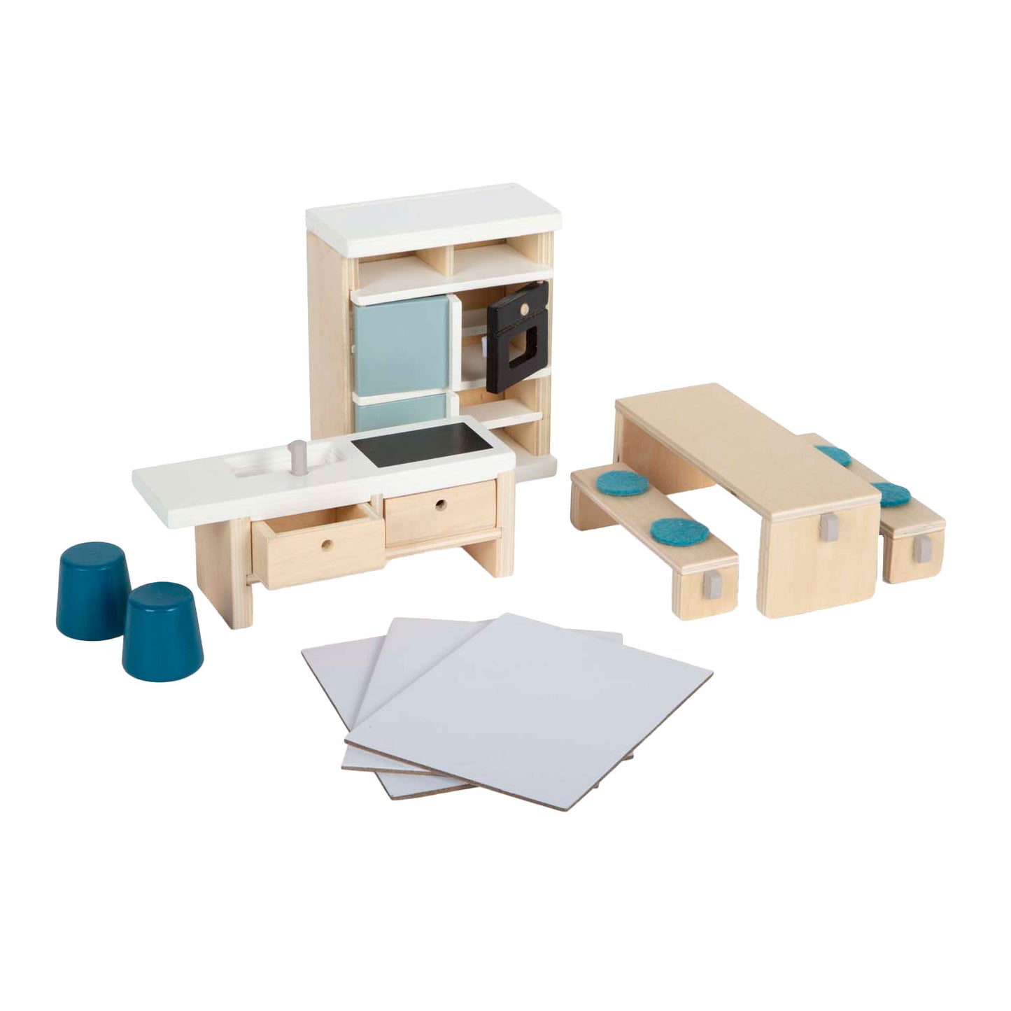 Small Foot - houten poppenhuis meubeltjes keuken
