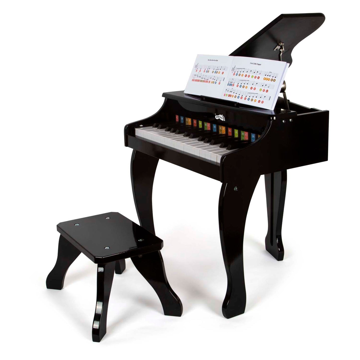 Small Foot - houten kindervleugelpiano zwart