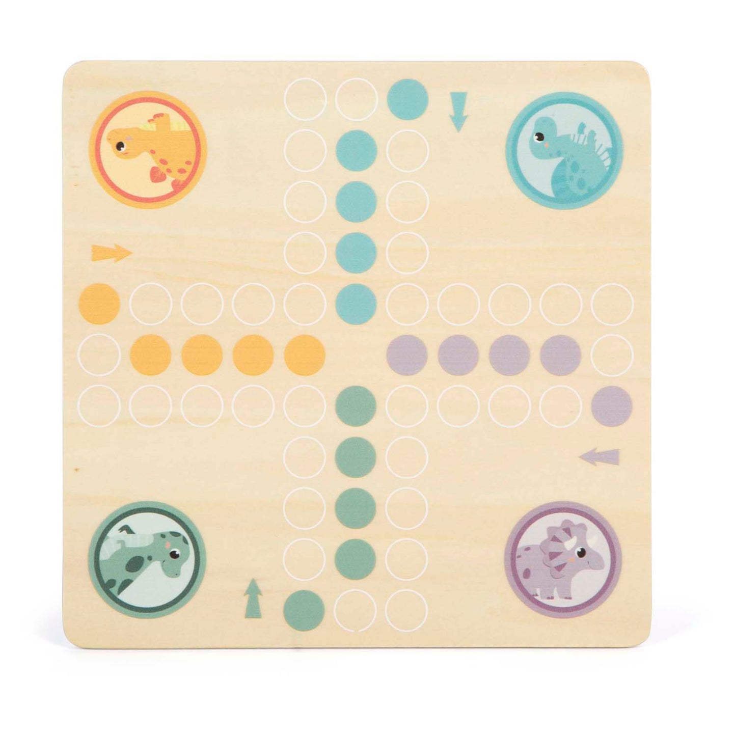 Small Foot - houten ludospel dino