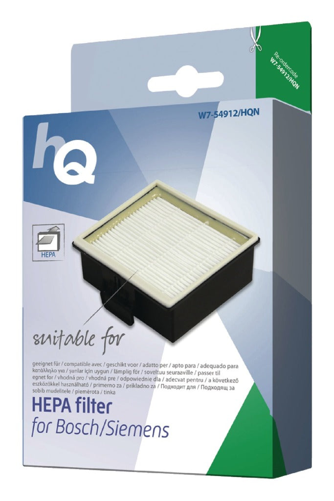 HQ w7-54912-n actieve hepa-filter bosch siemens